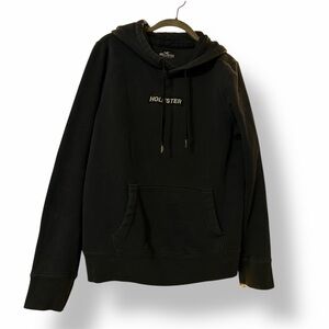 Hollister Navy Hoodie Logo Hoodie